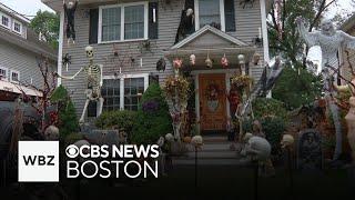 Waltham man expects hundreds to visit home decorated for Halloween