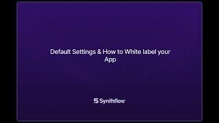 Synthflow AI - Whitelabel your SAAS - for AAA Agencies