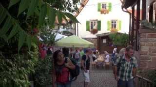 So feiert die Pfalz Weinfest Gleiszellen Pfalz Germany 6.9.2013 Abrissclip 1