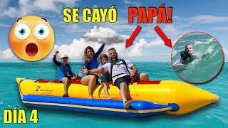 PAPÁ se CAE en el MEDIO del MAR|4PLUSONE