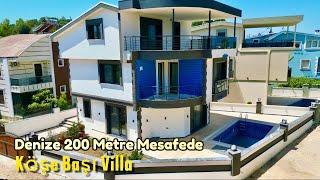 Denize 200 Metre Mesafede Köşe Başı Güzel Bir Villa   Akıllı Sistemli-Havuzlu  #didimdesatılık