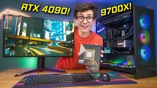 The Ryzen 7 9700X, RTX 4090 Gaming PC Build 2024!  H7 Flow, Gameplay Benchmarks!