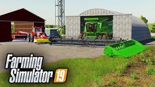 FIRST HARVEST OF THE YEAR | TIREDBOG | FARMING SIMULATOR 2019