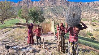 Building a new Sheep Pen: Nomadic life (IRAN)