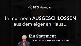 BEG Hannover – immer noch ausgeschlossen aus dem eigenen Haus.