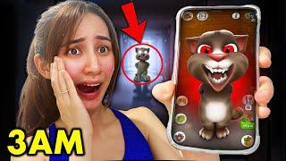 (POSSESSED) DO NOT CALL TALKING TOM AT 3 AM!! (HE CAME TO LIFE)