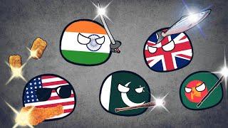 1971 Indo-Pak war Countryball