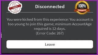 Roblox'ta Bağlantı Kesildi [Hata kodu 267] sorunu nasıl düzeltilir