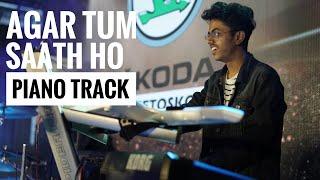 Agar thum saath ho | track | Ashbel peter | unplugged | piano