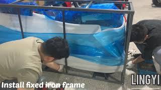 The packing method of our China electric scooter/electric motorcycle/Citycoco to your country