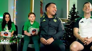 Young Celtic Fans Put Callum McGregor & Brendan Rodgers On The Spot / Sky Sports Christmas Feature