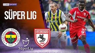 Fenerbahce vs Samsunspor | SÜPER LIG HIGHLIGHTS | 01/21/24 | beIN SPORTS USA