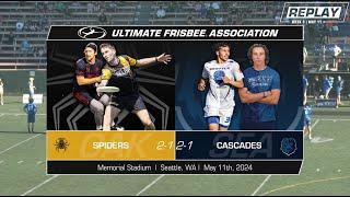 FULL GAME Pro Ultimate Frisbee | UFA Rewind | Oakland at Seattle (May 11th | Week 3)