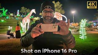 iPhone 16 Pro 4K 60FPS Cinematic Video 4K Shots!