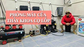 Phòng Máy Của Khoa Cọ Lốp