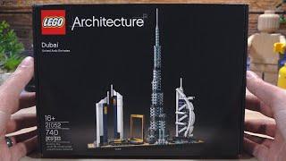 Pure build  LEGO Architecture Dubai (skyline) 21052 ASMR