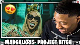 SHE TOOO THICK!!! Madgalkris - Project B!tch (Official Video) REACTION!!!! ️