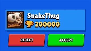 I Challenged SnakeThug