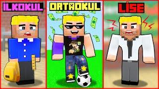 EFEKAN'IN HAYATI | İLKOKUL - ORTAOKUL - LİSE  - Minecraft