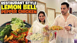 Chef's Recipe For Lemon Bell Pepper Chicken | Fatima Effendi | Kanwar Arsalan