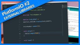 PlatformIO - Using External Libraries