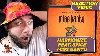 AFROBEATS MEETS DANCEHALL FOR RNB?! | Harmonize x Spice - Miss Bantu | CUBREACTS UK ANALYSIS VIDEO