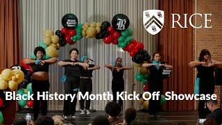 Black History Month Kickoff Celebration at Rice University