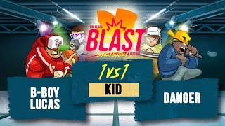 Lucas vs Danger I TOP 8 1vs1 Kid I The Legits Blast 2024