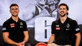 Double Daicos Delight  ️ Brothers share their reflections after penning fresh deals