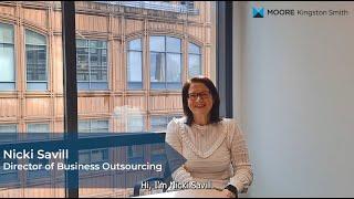 Nicki Savill, Partner of Business Outsourcing at Moore Kingston Smith