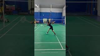 The last shot was Personal  #badminton #funnybadminton #badmintonlovers #shorts #sports