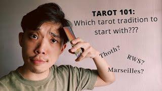 ‍ TAROT 101: WHICH TRADITION TO START WITH? Rider Waite Smith? Thoth? Marseilles? HELP!