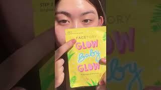 2-step diy sheet mask #sheetmask #koreanskincare #ASMR