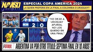 CHARLA FUTBOLERA EN F90 - ¿A QUIEN PREFERIS EN UNA FINAL A URUGUAY O A COLOMBIA?