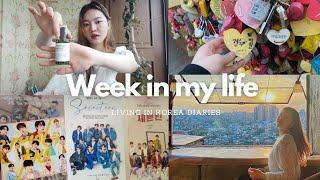 weekly vlog: working in KPOP, namsan tower, + 50k subscriber giveaway!