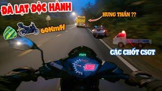 Tour Độc Hành Đà Lạt - Phượt Xuyên Đêm Đường QL20 Đi Đà Lạt - Đèo Mimosa | Tích Travel #163