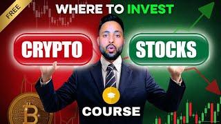 Crypto Vs Stock Market | Crash Course | Which Is Better