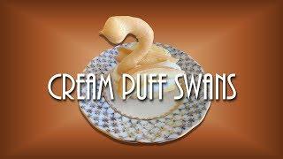 Cream Puff Swans by Betty