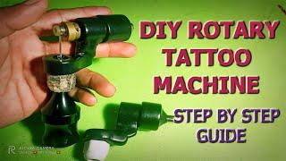 DIY HOMEMADE TATTOO ROTARY MACHINE GUIDE tutorial