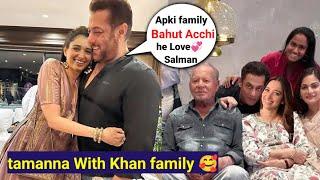 OMG Tamanna Bhatia Met Salman Khan's Family | What Is Cooking Between Salman & Tamanna