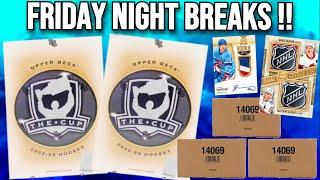 Friday Night Hockey Breaks !! - CUP CASES, Mixers & Shield Hunt !!