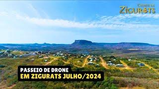 4K - CIDADE ZIGURATS 2024 - Novo passeio aéreo de Drone!!!