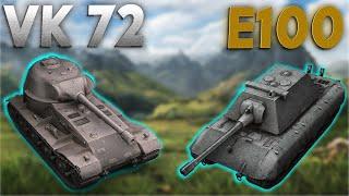 VK 72 vs E100 | Battle of the Giants!