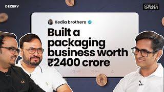 Investors made 45x in this IPO | Ft. Ankit & Rajat Kedia, Managing Partners, Manjushree Technopack