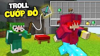 Minecraft Bedwars, Nhưng Bạn Có Thể Lấy Đồ Trong Rương Người Khác ??*Khangg Troll Noob Team