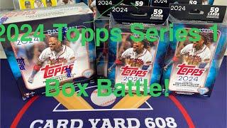 2024 Topps Series 1 - Box battle: 1 retail mega box versus 4 hanger boxes. Let’s rip!