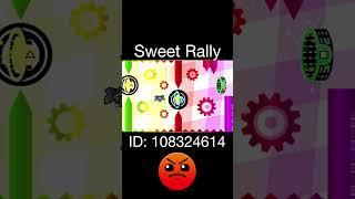 Sweet Rally in gd #geometrydash #gd #fyp #robtop #shorts #viral