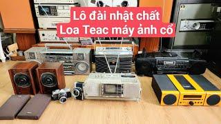 Lô đài nhật chất Sony Aiwa, loa teac đồng trục, yamaha 040 màu đẹp lh,0967874679