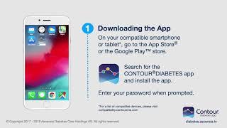 How to download and install the CONTOUR®DIABETES app