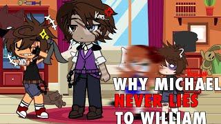 why michael NEVER LIES to william | afton family | gacha club ||JustPurple|| RUSHED + SHORT